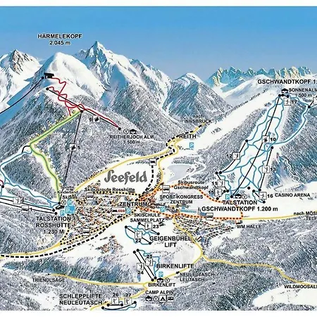 アパート Karwendel シャルニッツ